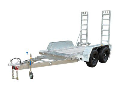 galvanised machinery trailer